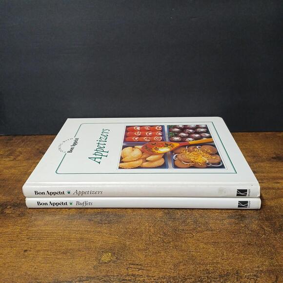 Lot of 2 Bon Appétit Hardcover Cookbooks, Appetizers & Buffets - Picture 3 of 8